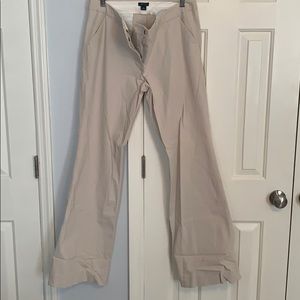 Size 14 Tall J. Crew Khakis